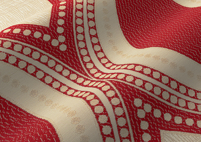 Kasian, Red - Roman Blind - Image 4